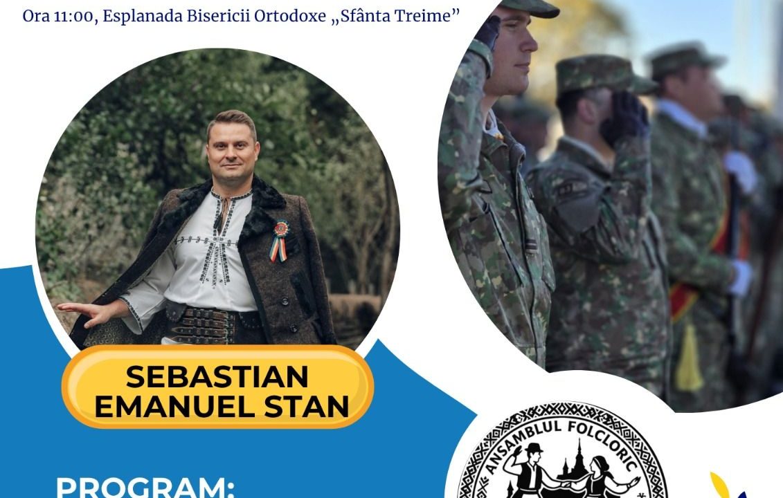 Primăria Municipiului Sighișoara vă invită să sărbătorim împreună ZIUA NAȚIONALĂ A ROMÂNIEI — 1 DECEMBRIE 2025