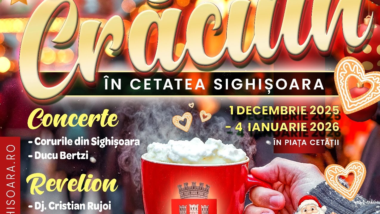 Targ de Craciun in Cetatea Sighisoarei – detalii si program