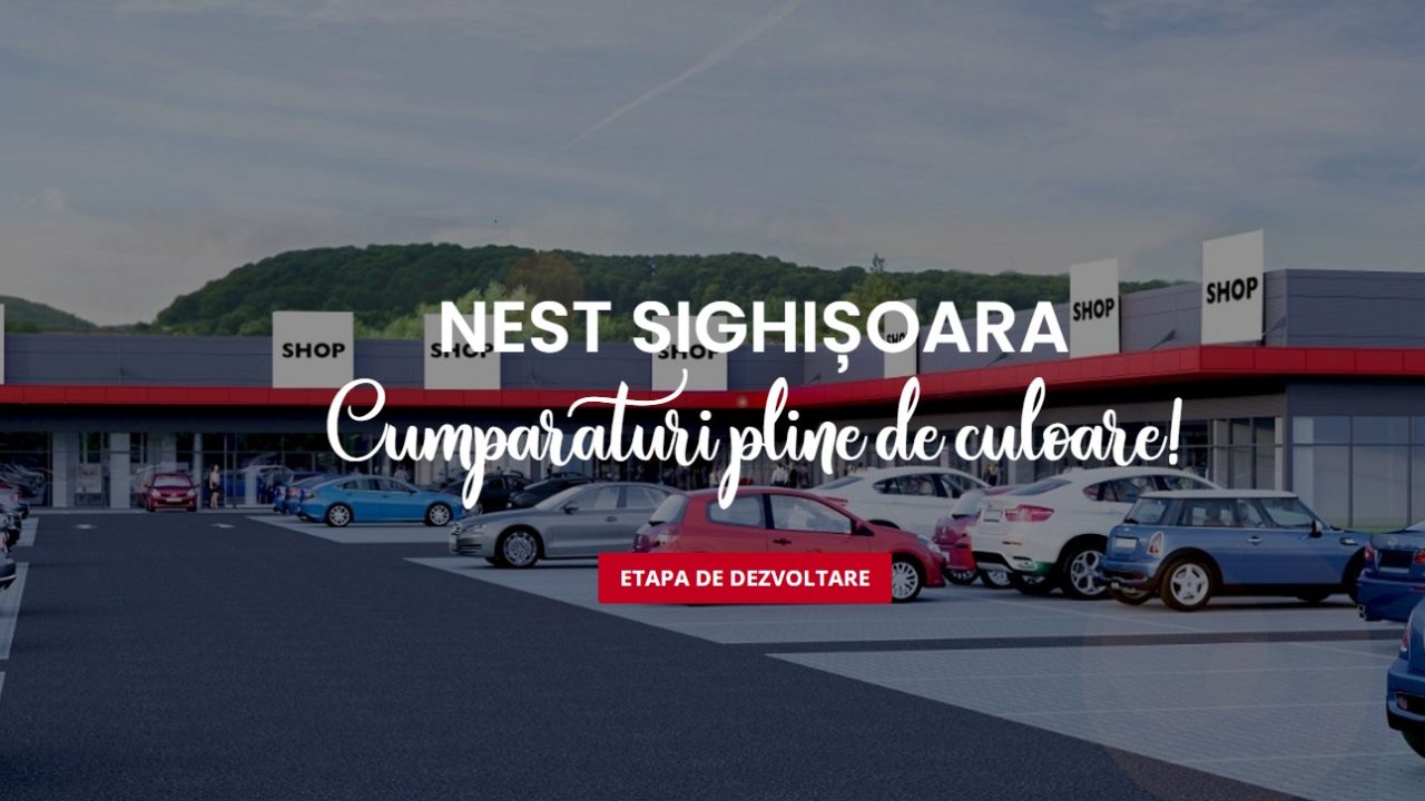 Un nou parc comercial NEST este in dezvoltare la Sighisoara